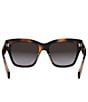 CELINE Women's Triomphe 55mm Square Sunglasses - Image 6
