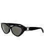 CELINE Women's Triomphe 56mm Cat Eye Sunglasses - Image 1