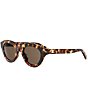 CELINE Women's Triomphe Mini 47mm Pantos Round Sunglasses - Image 1
