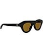 CELINE Women's Triomphe Mini 47mm Round Sunglasses - Image 2