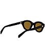 CELINE Women's Triomphe Mini 47mm Round Sunglasses - Image 5