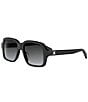 CELINE Women's Triomphe Mini 54mm Geometric Sunglasses - Image 1