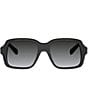 CELINE Women's Triomphe Mini 54mm Geometric Sunglasses - Image 2