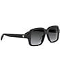 CELINE Women's Triomphe Mini 54mm Geometric Sunglasses - Image 3