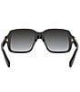 CELINE Women's Triomphe Mini 54mm Geometric Sunglasses - Image 6