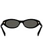 CELINE Women's Triomphe Mini 54mm Oval Sunglasses - Image 6