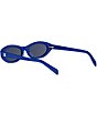 CELINE Women's Triomphe Mini 54mm Oval Sunglasses - Image 3