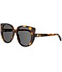 CELINE Women's Triomphe Mini 55mm Butterfly Sunglasses - Image 1