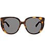 CELINE Women's Triomphe Mini 55mm Butterfly Sunglasses - Image 2