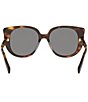 CELINE Women's Triomphe Mini 55mm Butterfly Sunglasses - Image 6