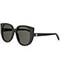 CELINE Women's Triomphe Mini 55mm Butterfly Sunglasses - Image 1