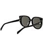 CELINE Women's Triomphe Mini 55mm Butterfly Sunglasses - Image 5