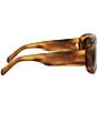 CELINE Women's Triomphe Stamp 57mm Gradient Aviator Sunglasses - Image 3
