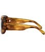 CELINE Women's Triomphe Stamp 57mm Gradient Aviator Sunglasses - Image 4