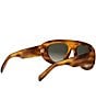CELINE Women's Triomphe Stamp 57mm Gradient Aviator Sunglasses - Image 5