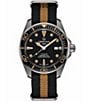 Certina Men's DS Action Automatic Black Fabric Strap Watch - Image 1