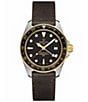 Certina Men's Ds Action GMT Powermatic 80 Automatic Leather Strap Watch - Image 1