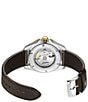 Certina Men's Ds Action GMT Powermatic 80 Automatic Leather Strap Watch - Image 4