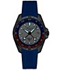 Certina Men's DS-X GMT Quartz Analog Rubber Strap Watch - Image 4