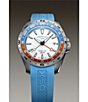 Certina Men's DS-X GMT Quartz Analog Rubber Strap Watch - Image 5