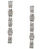Cezanne Baguette Linear Earrings - Image 1