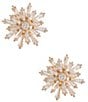 Cezanne C by Cezanne CZ Starburst Stud Earrings - Image 1