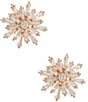 Cezanne C by Cezanne CZ Starburst Stud Earrings - Image 1