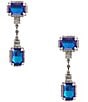 Cezanne Cristina Blue Drop Earrings - Image 1