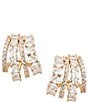 Cezanne Crystal CZ Multi Shape Hoop Earrings - Image 1