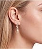 Cezanne Crystal CZ Stone Stud & Hoop Earring Set - Image 3