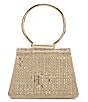 Cezanne Delta Crystal Kiss Lock Top Handle Clutch Bag - Image 4