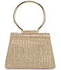 Cezanne Delta Crystal Kiss Lock Top Handle Clutch Bag - Image 5
