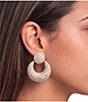 Cezanne Doorknocker Drop Earrings - Image 2