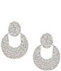 Cezanne Doorknocker Drop Earrings - Image 2