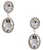 Cezanne Double Oval Drop Earrings - Image 1