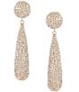 Cezanne Elongated Teardrop Drop Earrings - Image 1