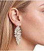 Cezanne Eveline Crystal Chandelier Statement Drop Earrings - Image 2