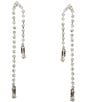 Cezanne Fine Tassel Drop Earrings - Image 1