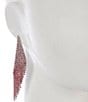 Cezanne Fringe Ombre Drop Earrings, Color:Pink Ombre - Image 2