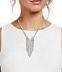 Cezanne Frontal Fringe Statement Necklace - Image 2