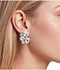 Cezanne Harlow Cluster Drop Earrings - Image 2