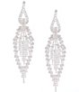 Cezanne Large Navy Shaky Drop Earrings,Specials : American Fashion Style Bags On Sale