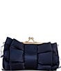Cezanne Layered Satin Bow Kisslock Frame Clutch - Image 4