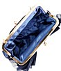 Cezanne Layered Satin Bow Kisslock Frame Clutch - Image 6