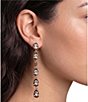 Cezanne Long Teardrops Link Drop Earrings - Image 2