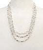 Cezanne Milano Rhinestone Multi-Strand Necklace - Image 1