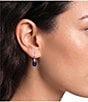 Cezanne Montana Faceted Crystal Octagon Stone Drop Earrings - Image 2