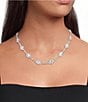 Cezanne Nav Spaced Collar Necklace - Image 1