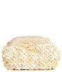 Cezanne Onda Shell Disc Raffia Frame Clutch - Image 1