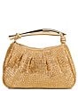 Cezanne Organic Handle Metallic Top Handle Clutch - Image 2